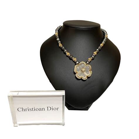 dior knecklace|genuine christian dior necklace.